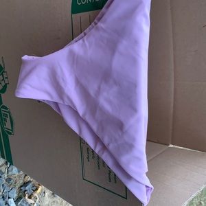 Light purple Bikini bottoms light and breathable